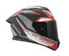 Мотошолом LS2 FF820 Rapid 3 Hyper Gloss Black Red XL