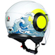 Мотошолом AGV ORBYT E2205 SUNSET white\yellow fluo XS