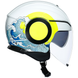 Мотошолом AGV ORBYT E2205 SUNSET white\yellow fluo XS