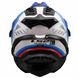 Мотошолом LS2 MX701 Explorer Hexa White Blue Red XXL