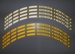 Наклейка на обод колеса Honda Hornet Gold