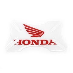 Наклейка бампер прозрачный Honda Red