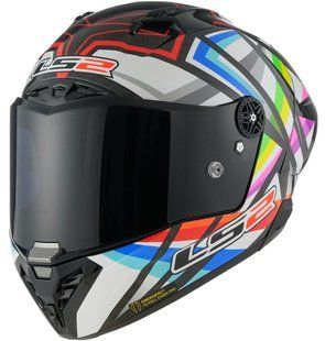 Мотошолом LS2 FF805 Thunder GP Aero Flash Black XXL