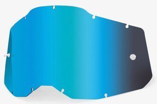 Лінза 100% RC2/AC2/ST2 Replacement Lens - Mirror Blue, Mirror Lens