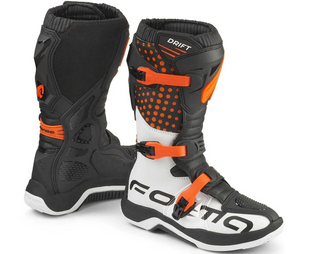 Мотообувь FORMA DRIFT BLACK/ORANGE/WHITE 41