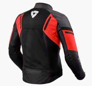 Мотокуртка REV'IT GT-R AIR 3 текстиль black/neon red XL