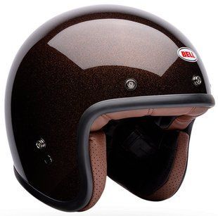Мотошолом BELL CUSTOM 500 - FLAKE Rootbeer L
