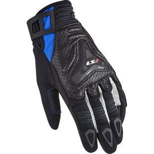 Женские мотоперчатки LS2 All Terrain Lady Gloves Black Blue