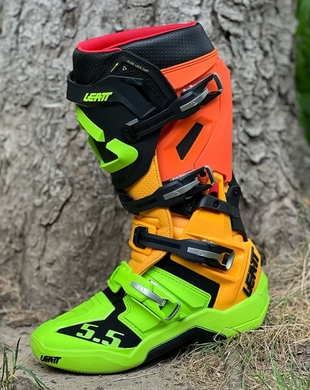 Мотоботы LEATT 5.5 FlexLock Boot Citrus 8