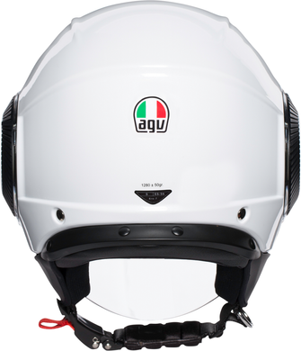 Мотошолом AGV ORBYT pearl white XS