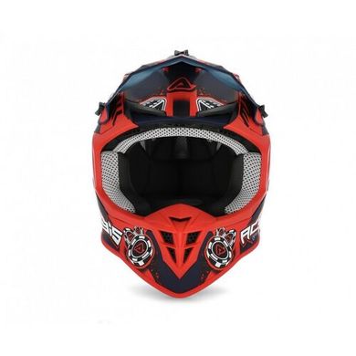 Мотошлем Acerbis LINEAR Blue Red M