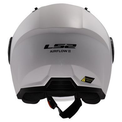 Мотошлем LS2 OF616 Airflow 2 Solid Gloss White