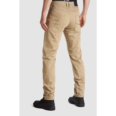 Мотоджинси одношарові PandoMoto Robby Slim Beige W28-L34