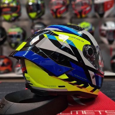 Мотошлем MT THUNDER 4 SV Ergo E17 Gloss Blue M