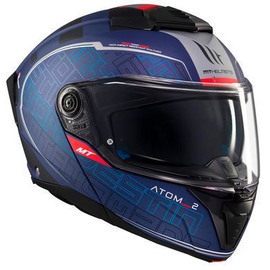 Мотошолом MT ATOM 2 SV DESTINY C7 Matt Blue L