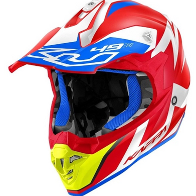 Мотошолом Kappa KV49R Evo Great Gloss red white M
