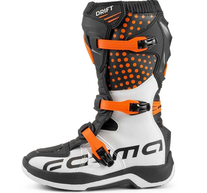 Мотообувь FORMA DRIFT BLACK/ORANGE/WHITE 41
