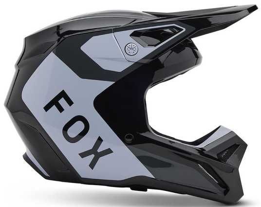 Шолом FOX YTH V1 HELMET - LEAN Black YS - купить Шолом FOX YTH V1