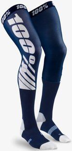 Шкарпетки Ride 100% REV Knee Brace Socks Flash Navy, S/M