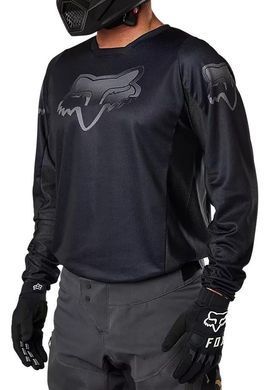 Джерсі FOX 180 BLACKOUT JERSEY Black L
