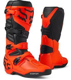 Мотоботы FOX COMP BOOT Flo Orange 12