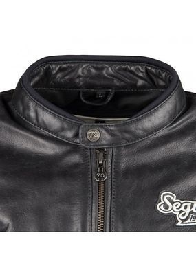 Мотокуртка SEGURA шкіра PATCH black S
