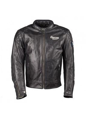 Мотокуртка SEGURA шкіра PATCH black S