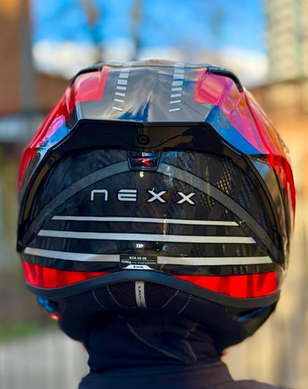 Мотошолом Nexx X.R3R SWIRL RED L