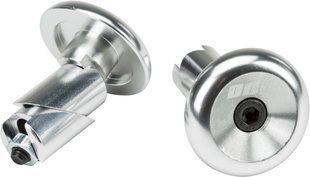 Баренди ODI Aluminium End Plugs w/Lasered Logo SILVER