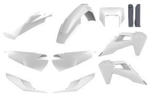 Пластик Polisport ENDURO kit - Husqvarna (20-) White/Grey Husqvarna