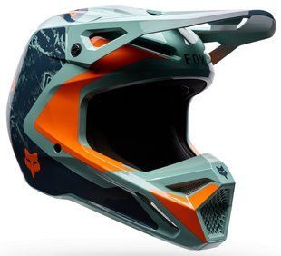 Мотошолом FOX V1 - IMAGE PRINT Arctic L