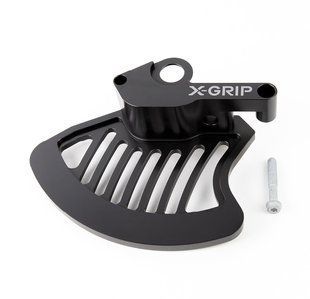 Захист переднього гальмівного диску X-GRIP Brake disc guard, BLACK, front KTM EXC(F), SX(F), XC-W, XC, XCF, XCF-W, 2016-> HQV TE, FE, TC, FC, TX, FX, 2016-> GASGAS EC(F), MC(F), EX(F), 2021-
