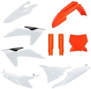 Пластик Polisport MX kit - KTM (23-) Orange/White KTM