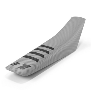 Чохол для мотосидіння Onegripper - RIBBED - Light Grey/Black