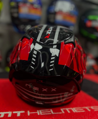 Мотошолом Nexx X.R3R SWIRL RED L