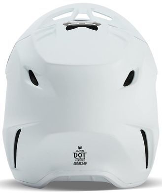Мотошолом FOX YTH V3 Helmet - SOLID White YL
