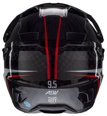 Шолом LEATT 9.5 Adventure Helmet + Goggle Carbon M
