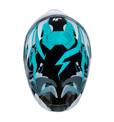 Мотошолом Just1 J-STR Avalon Blue Black Gloss M