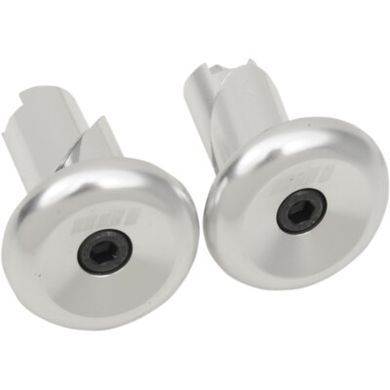 Баренди ODI Aluminium End Plugs w/Lasered Logo SILVER