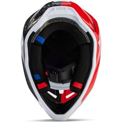 Мотошолом FOX V3 RS OPTICAL HELMET Flo Red, M