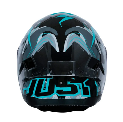 Мотошолом Just1 J-STR Avalon Blue Black Gloss M