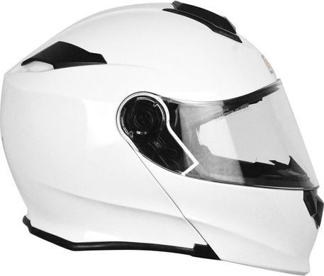 Мотошлем Origine Delta Bluetooth Solid White Gloss