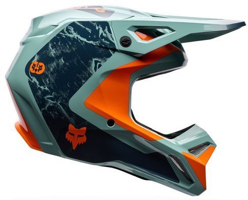 Мотошолом FOX V1 - IMAGE PRINT Arctic L