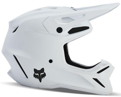 Мотошолом FOX YTH V3 Helmet - SOLID White YL