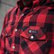 Мотосорочка Merlin AXE ZIP UP 100% KEVLAR RED LARGE