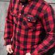Мотосорочка Merlin AXE ZIP UP 100% KEVLAR RED LARGE