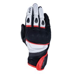 Мотоперчатки Oxford RP-3 2.0 MS Short Sports Glove Black / White / Red S