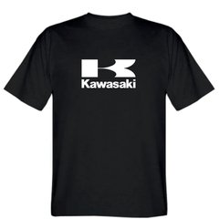 Мотофутболка Kawasaki Black White S
