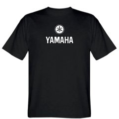 Мотофутболка Yamaha 2 Black White S