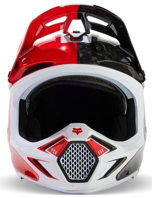 Мотошолом FOX V3 RS OPTICAL HELMET Flo Red, M